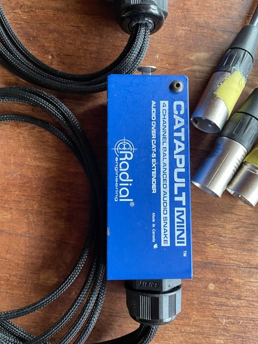 Radial Catapult 4XLR por Ethernet 100m - Photo 2/3