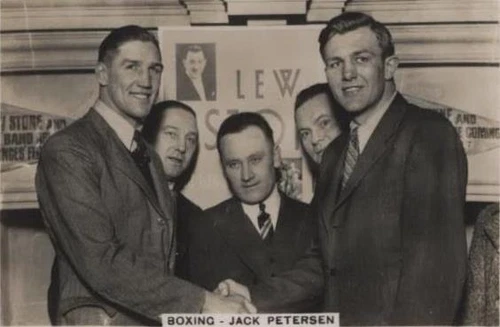 1935 Senior Service Sporting Events and Stars - Jack Petersen Walter Neusel #12