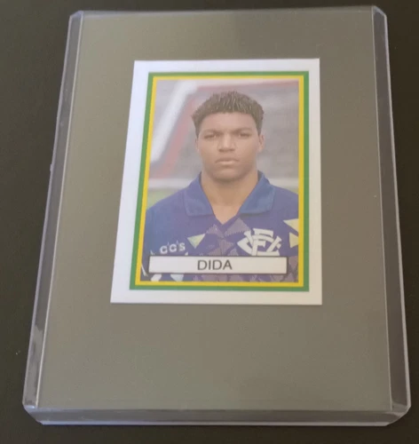 Dida Goalkeeper Rookie sticker 1993 Campeonato brasileiro Milan Soccer legends