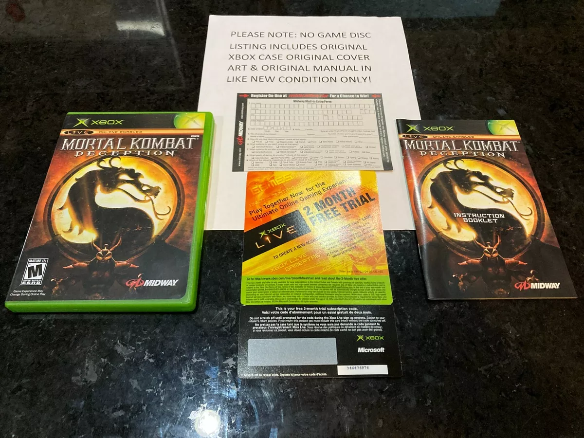 Mortal Kombat Deception - Xbox