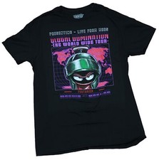 Marvin the Martian Adult New T-Shirt - World Wide Domination Tour Pic