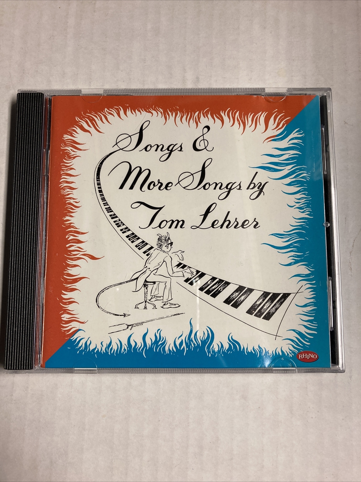Songs & More Songs by TOM LEHRER (CD 1997 RHINO R272776 *Like New