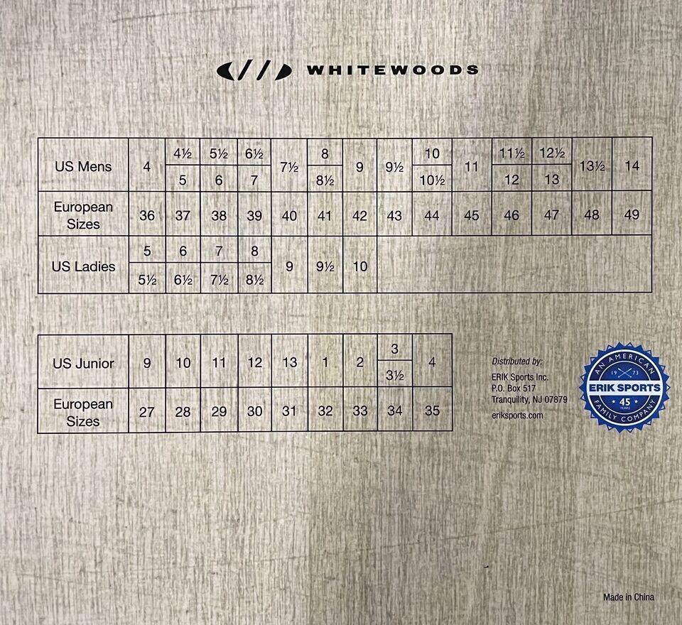 Whitewoods Adult 75mm 3Pin Nordic CROSS COUNTRY Insulated Ski BOOTS