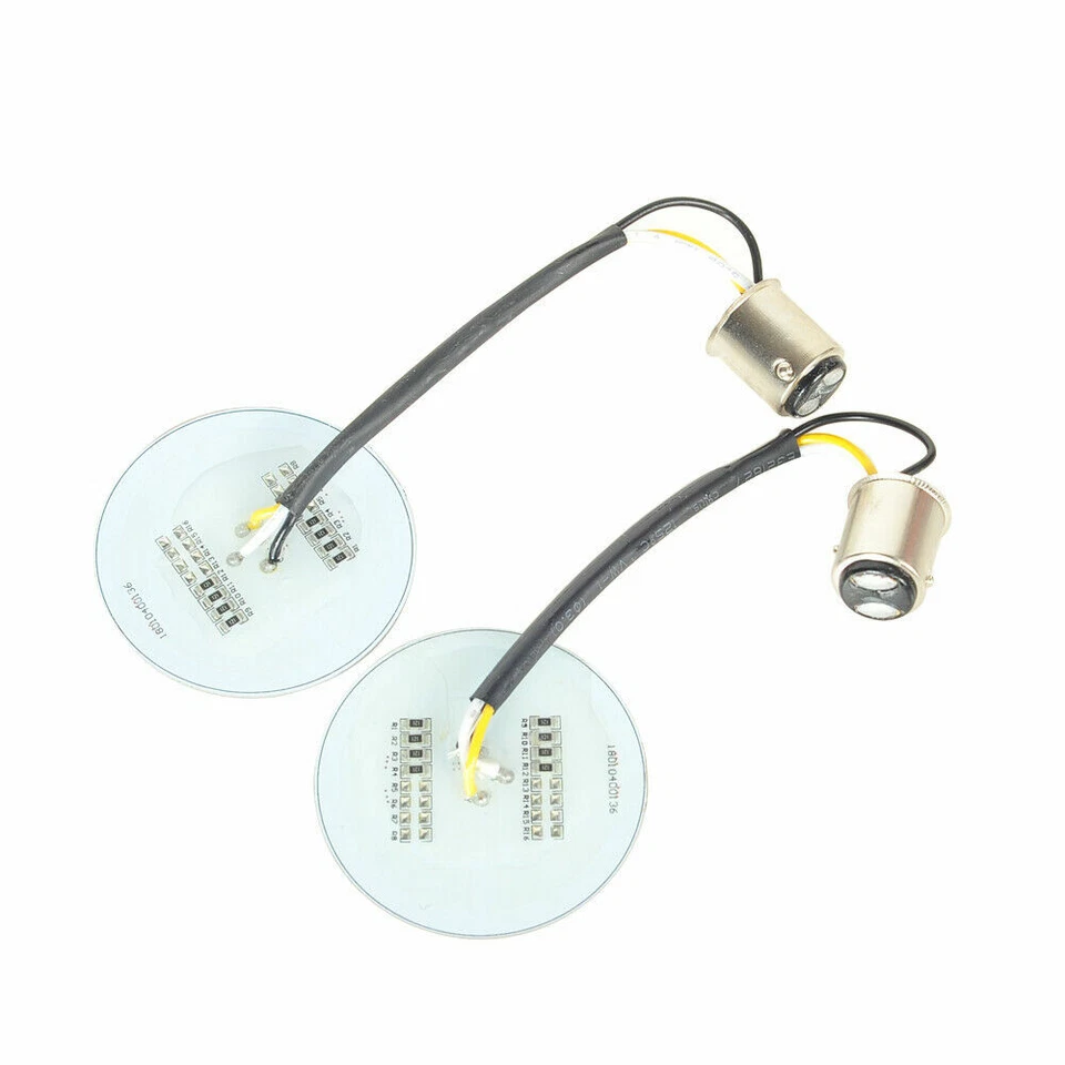 Передние светодиодные указатели поворота мигалка 1157 2 дюйма для Harley Davidson лампа - Изображение 3 из 4