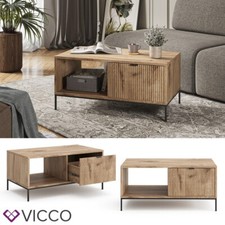 Couchtisch Eliza Viking Oak 90 x 45 cm mit einer Schublade Vicco