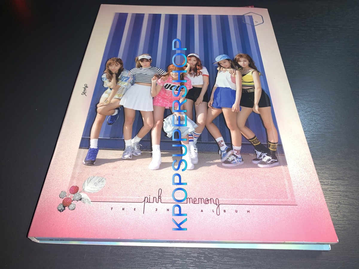 Apink 2nd Album Pink Memory CD Photobook Great Chorong Photocard