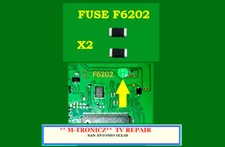 PlayStation 4 Slim 2X Fuses Location F6202  D...