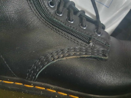 Doc martens 14 Hole black soft Leather Size UK 5-US 7L- Aus 7 ladies - Picture 6 of 8