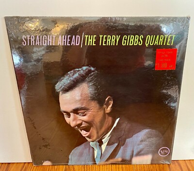 New/Sealed ~ Terry Gibbs Quartet STRAIGHT AHEAD ~ Verve V-8496 Vinyl LP Mono