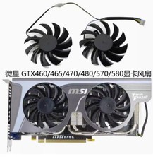 MSI GTX460/465/470/480/570/580 graphics card cooling fan PLD08010S12HH