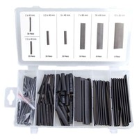 Schrumpfschlauch Sortiment 127Tlg. Schwarz 2-13Mm SchrumpfschläUche