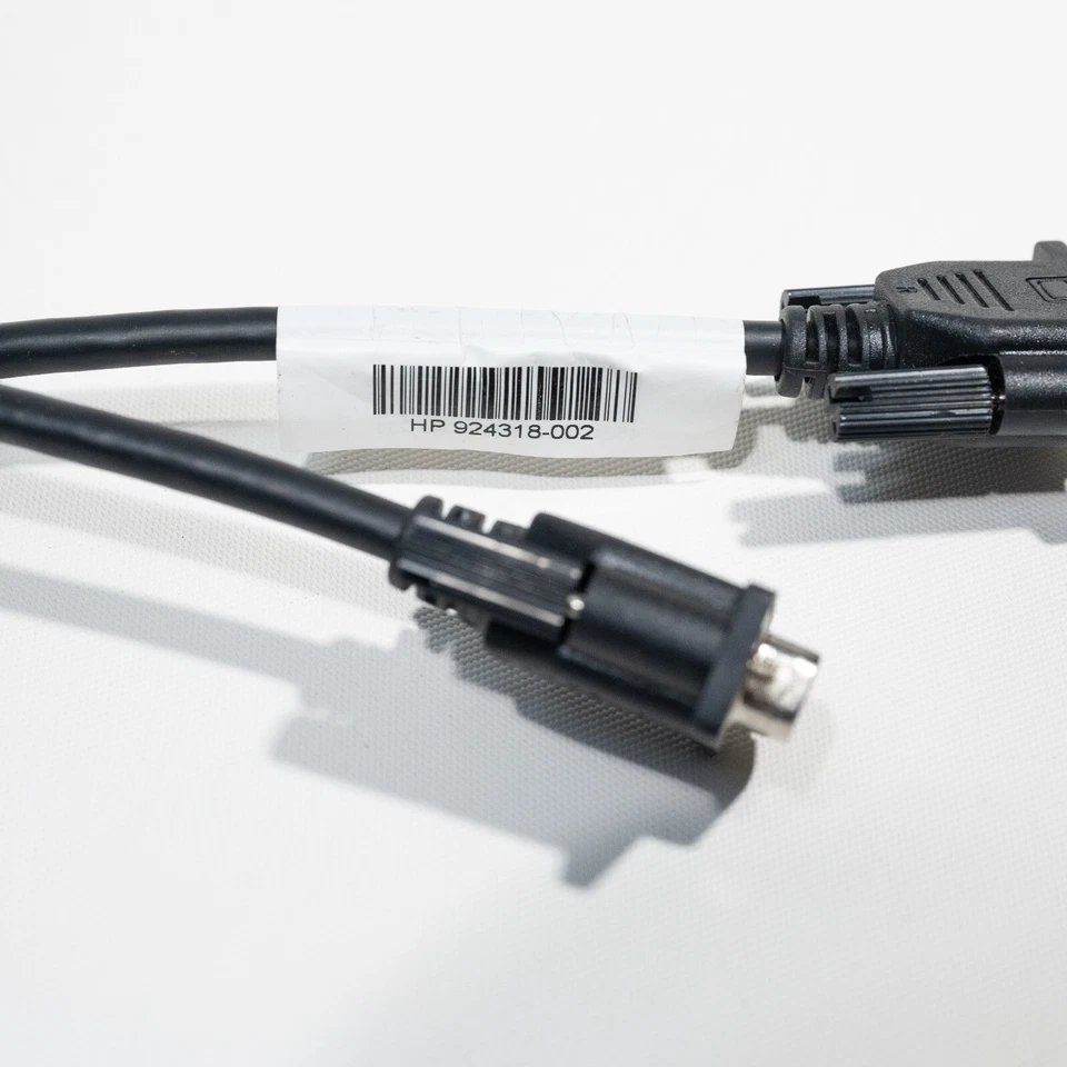 Genuine HP 1.9m 15 Pin VGA Monitor Cable Black 924318 Male to Male - Brand New - Image 4 of 4