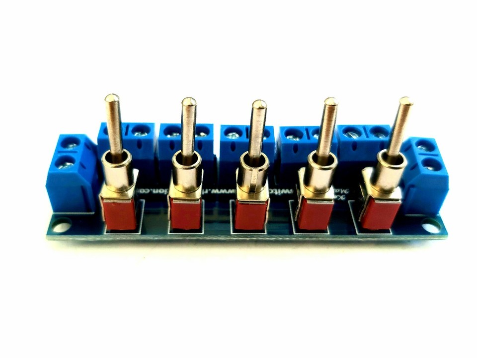 RKswitch1 V2 Toggle Switch Module for Model Railway for lighting ...