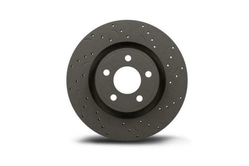 Hawk Talon 2001 Ford Mustang GT Bullitt Drilled and Slotted Front Brake Rotor Se - Picture 4 of 4
