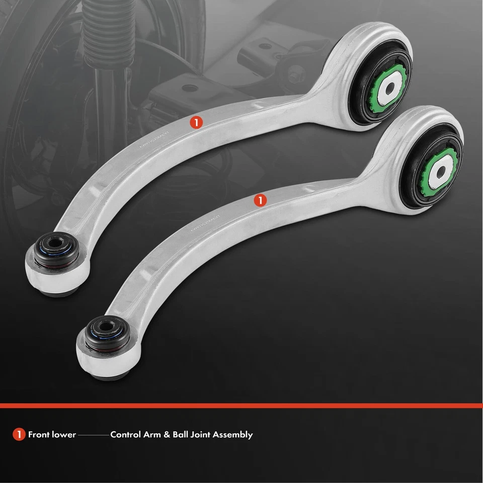 2x Brazo de control inferior delantero izquierdo y derecho para Jaguar XJ 2010-2017 XJR 2014-2017 Foto 2 de 4