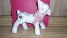American Art Pottery Norwood Lamb Planter, 8" tall, Flower, Kitchen, Easter