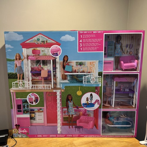 Juego de 3 accesorios para casa y muebles de ensueño de Barbie GLH56 887961841183 | eBay