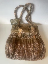 Sun N Sand ~Purse Shoulder Bag~Handmade Natural Straw New Old Stock With Tag