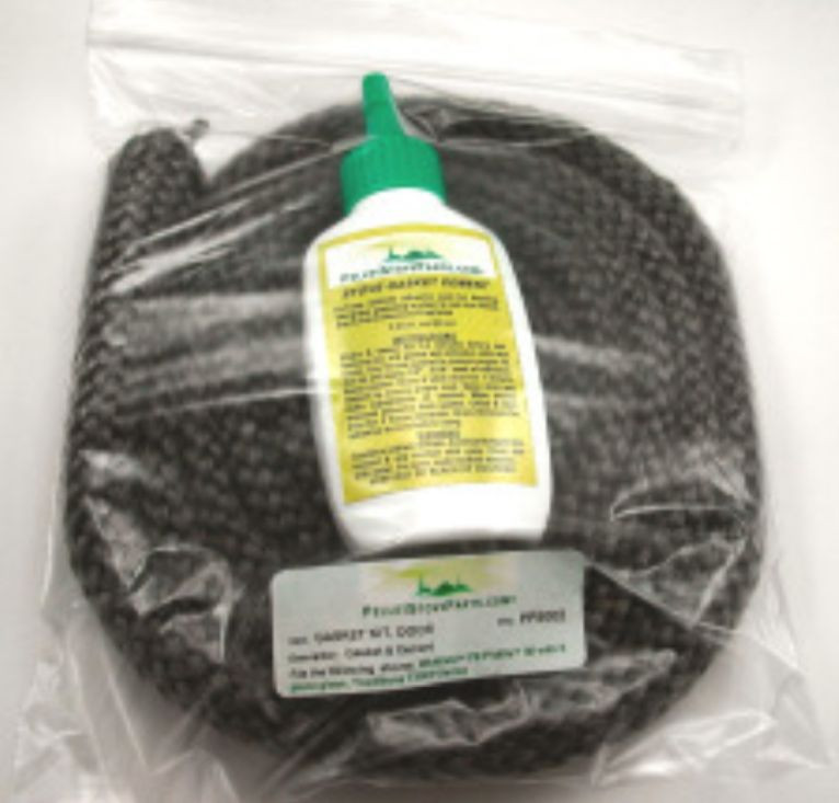 King Ashley Pellett Stove 5500M Pellet Door Rope Gasket Kit 880665FT