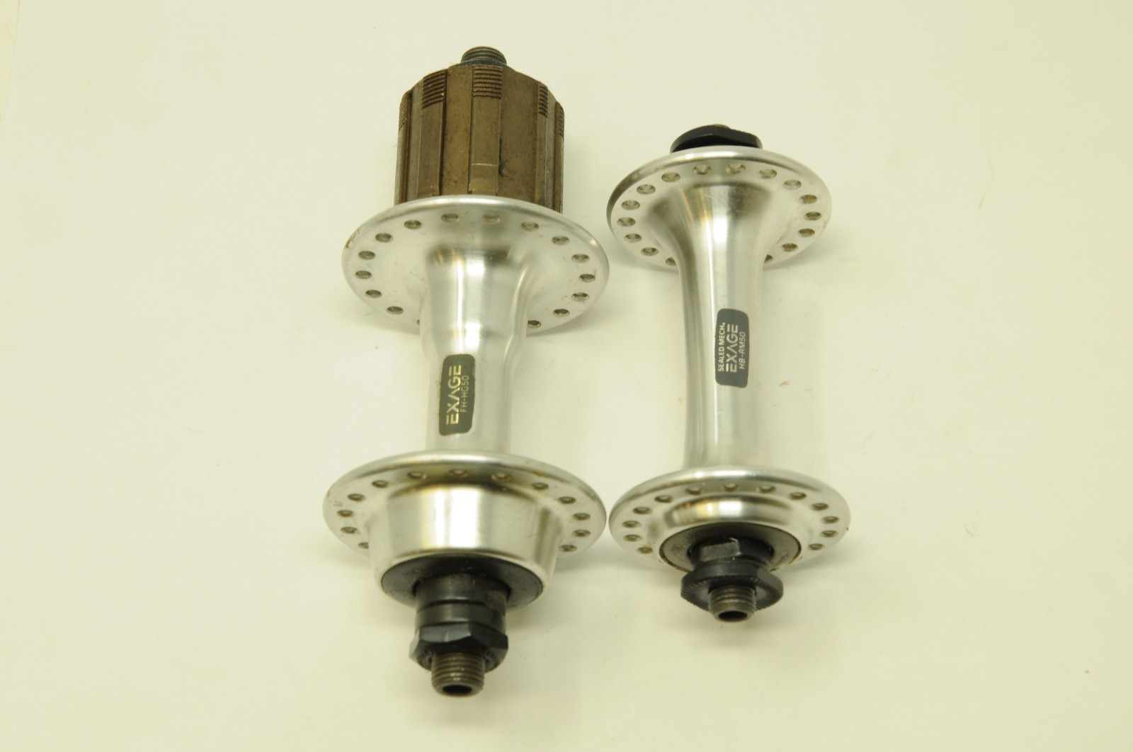 SHIMANO EXAGE RM50 FRONT & REAR HUB 7 CASSETTE 36 HOLE QUICK RELEASE