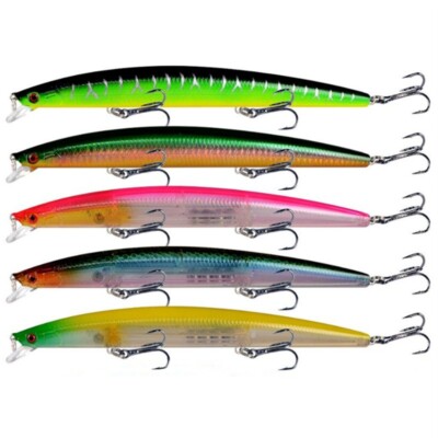 big easy fishing lure Violent Strike Lures Willie  Musky Shop Designed for drawing in the biggest bites from bass and inshore saltwater species like striper 5PCS Minnow Fishing Lures Big
