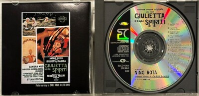 ニーノ・ロータ/Giulietta degli Spiriti サウンドトラック Giulietta Degli Spiriti Soundtrack CD Nino Rota * Very Rare