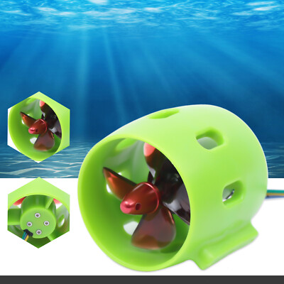 New Underwater Thruster Motor 4 Blades Ship Model Propeller For ROV RC Bait Boat