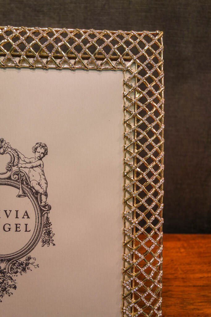 Olivia Riegel Crystal "Gold Tristan" 8x10 Photo Frame eBay