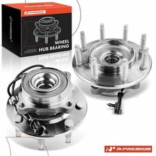 A-Premium 2x Front Wheel Bearing & Hub Assy for Chevy Silverado 1500 2005 GMC