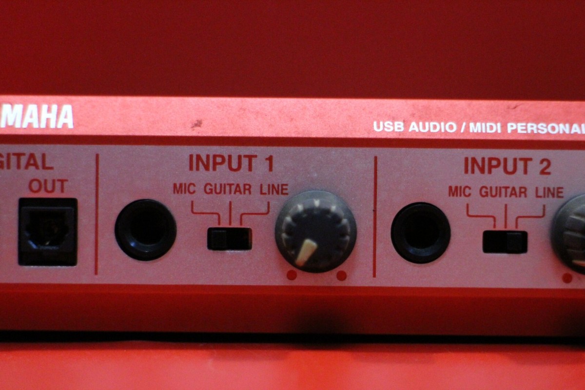 USED Yamaha UW 500 USB Audio Midi Personal Studio Interface UW-500