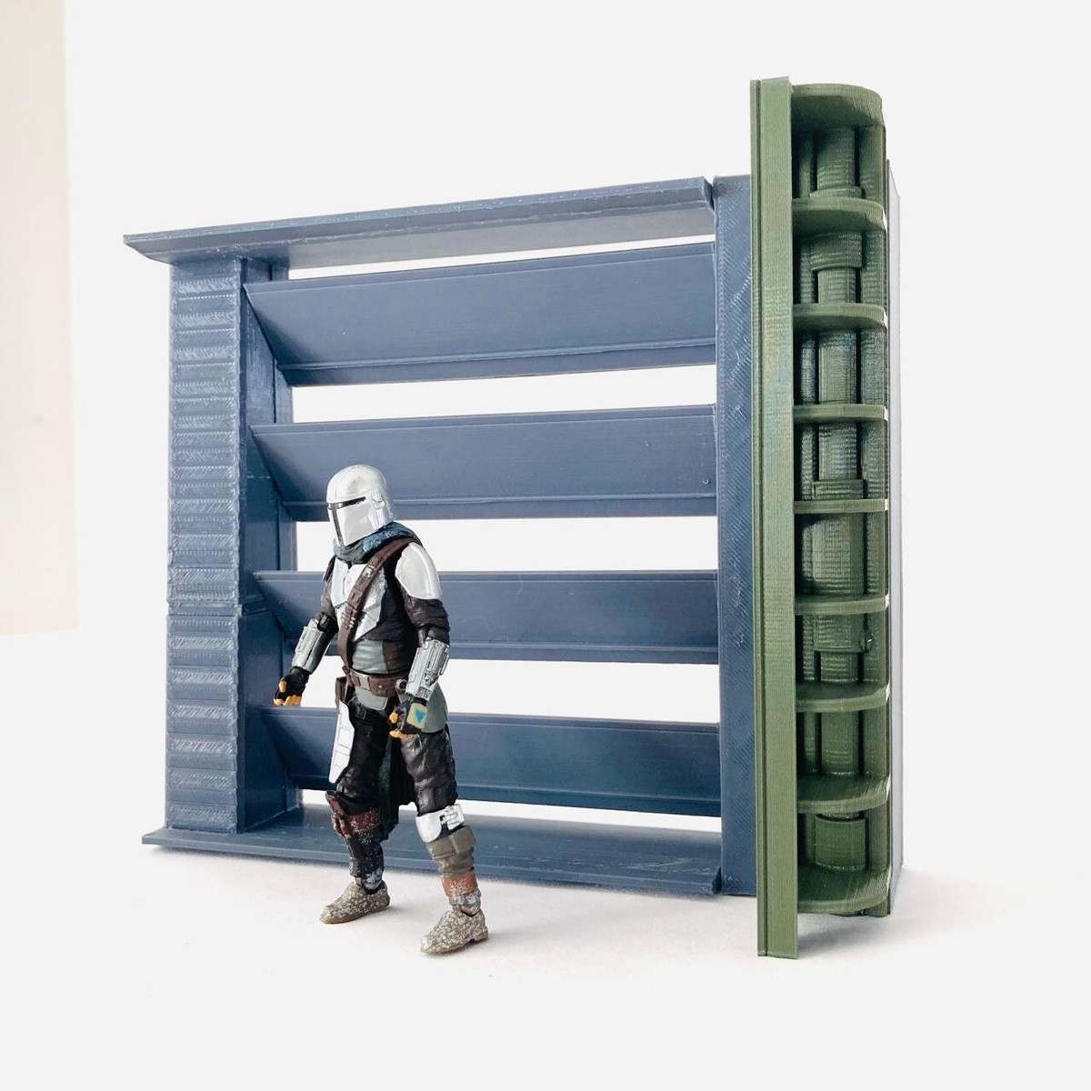 Morak Imperial Refinery Window for 3.75 IN (1:18) FIGURE DIORAMA
