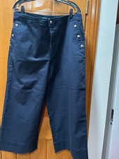 Ralph Lauren Sailor Pants Navy Size 16 nwt