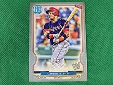 2020 Topps Gypsy Queen Silver #259 Starlin Castro Washington Nationals