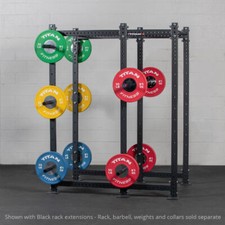 Kit prolunga power rack Titan Fitness serie T-3 blu alto profondità 36 pollici