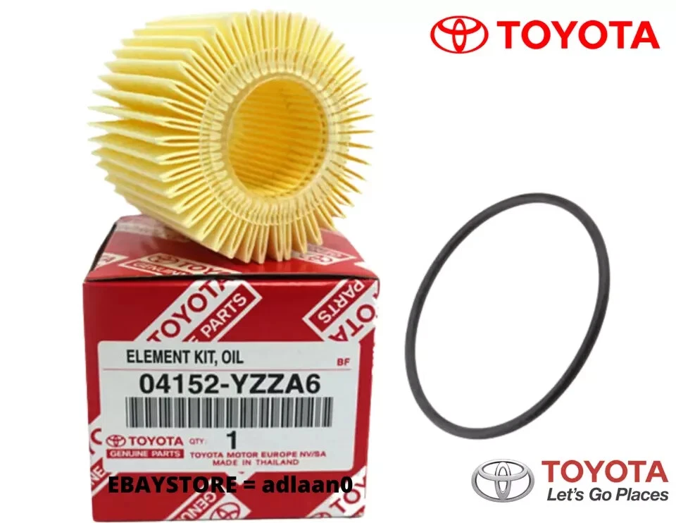 丰田 COROLLA PRIUS SCION IM XD 油过滤器 5 件套 正品 原始设备制造商 04152-YZZA6 — 第 3/4 张图片