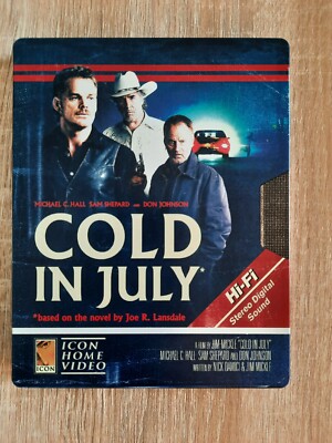 Cold in July Blu-ray Steelbook NEUWERTIG
