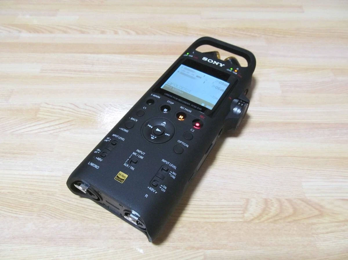 SONY PCM-D10 Linear PCM Recorder 16GB High-Res Rec 192KHz 24bit Recording Audio