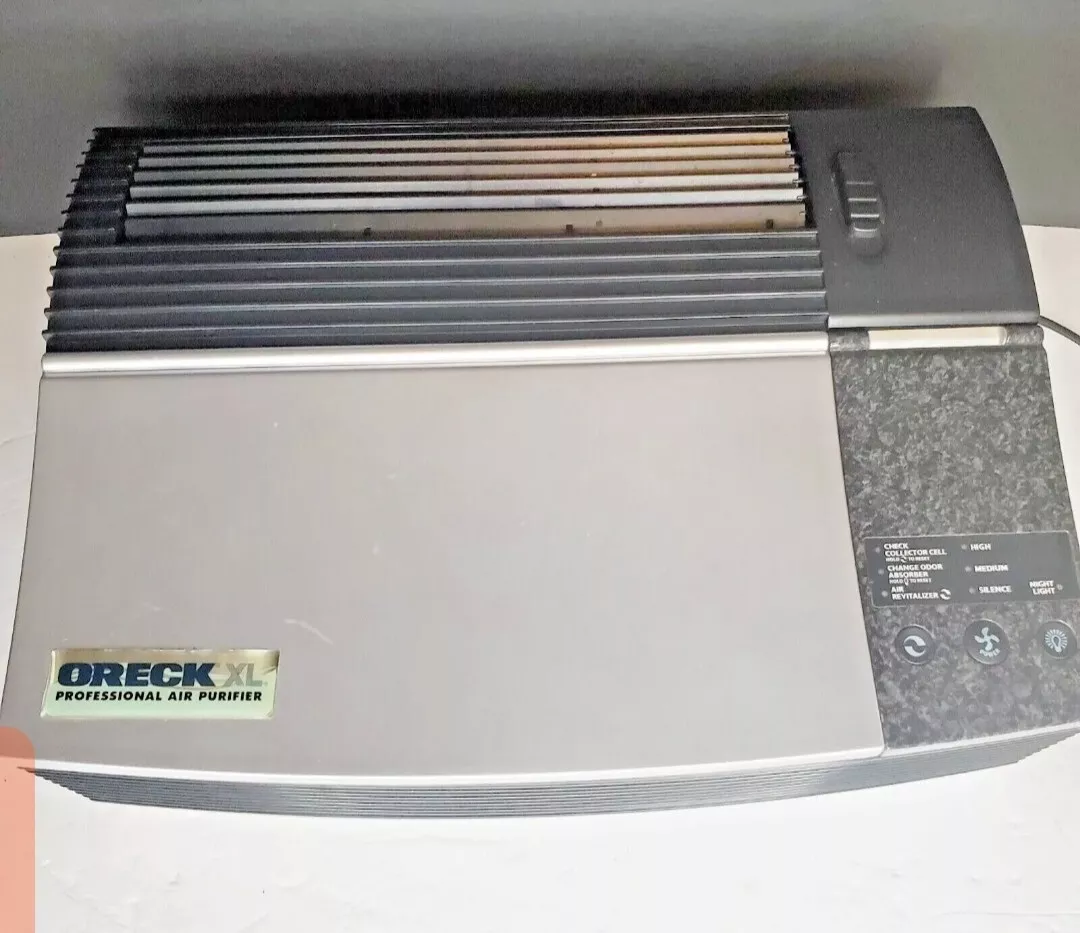 Oreck XL Professional Air Purifier AIRPSQ Signature Series Black Type 2 Working