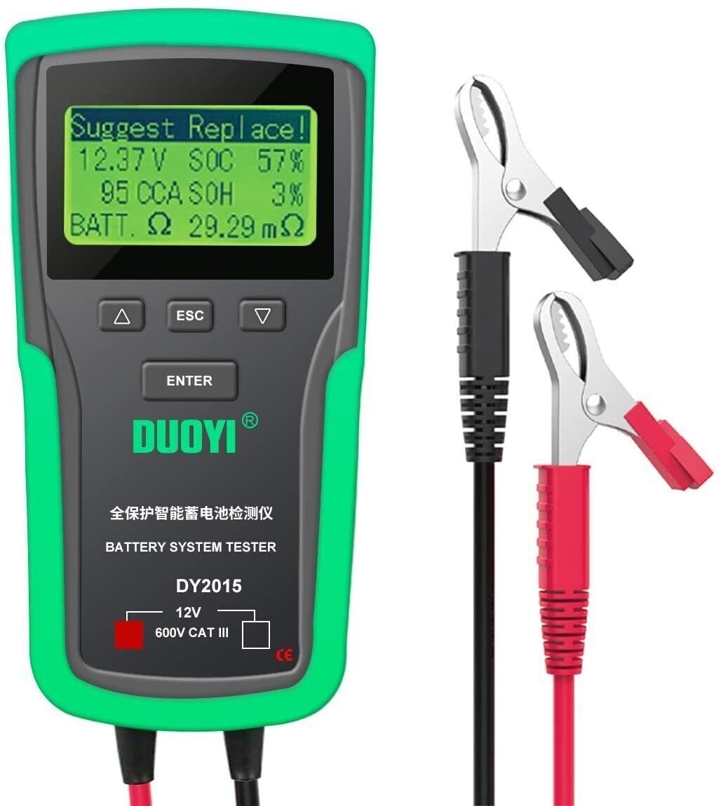 DY2015 12V Car Battery System Tester Capacity Maximum Electronic load Battery