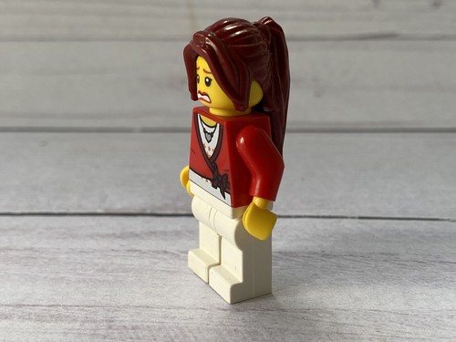Lego # 9311 Building Set - Education Minifig w/ Red Sweater & Long Red Hair - Picture 2 of 9