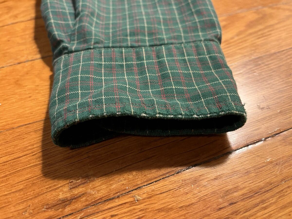 VINTAGE LL Bean Single Needle Tailoring Shirt Men's 16-1/2 VINTAGE LL Bean Single Needle Tailoring Shirt Men's 16-1/2