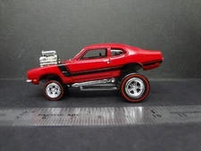 Johnny Lightning 1972 Ford Maverick red zingers - Loose 1:64