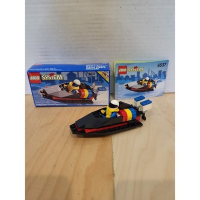 Vintage Lego System 6536 Hydro Racer set complete with box and instructions