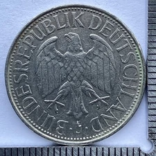 1975 Federal Republic of Germany 1 Deutsche Mark Extra Fine - Free Shipping