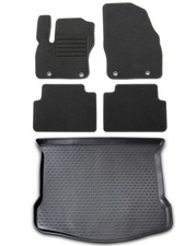 Fußmatten Kofferraumwanne für Ford Kuga MK1 2008-2011 im Set Automatten Auslage