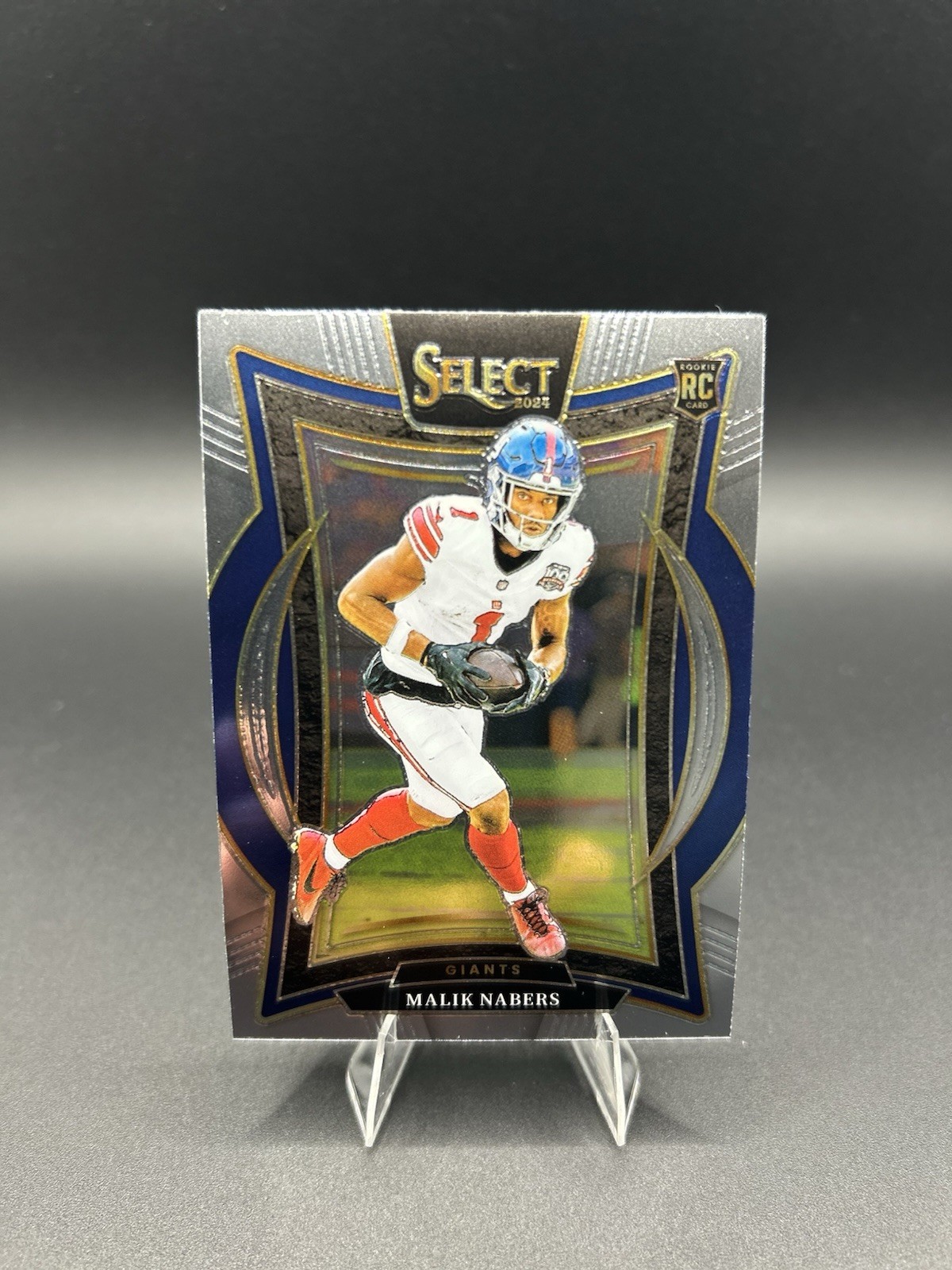 2024 Select Football MALIK NABERS #29 RC Rookie Concourse Level New York Giants