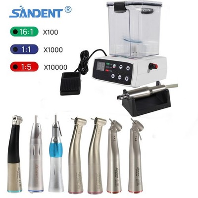 Dental Brushless LED Electric Micro Motor  F/Practice/ 1:5 /1:1 /1:4.2 Handpiece