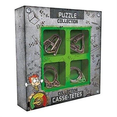 Eureka Metallpuzzle-Set Knobelspiel Motorik Denkspiel Handgeschick Knobelpuzzle