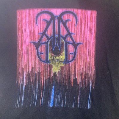 Another Days Demons T-Shirt Large Black Post Hardcore Metal Band Tee Phoenix