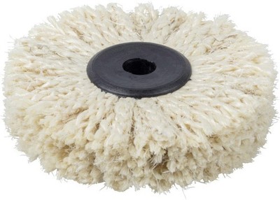 Wolfcraft Kordelbürste Ø 85 x 20 mm, 10 mm, Sisal  Bürsten